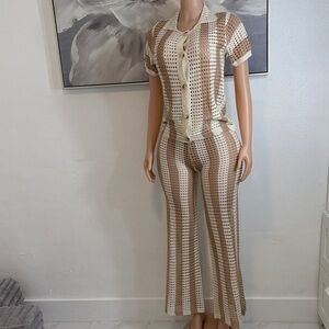 Stylish Beige and Brown Women's sets